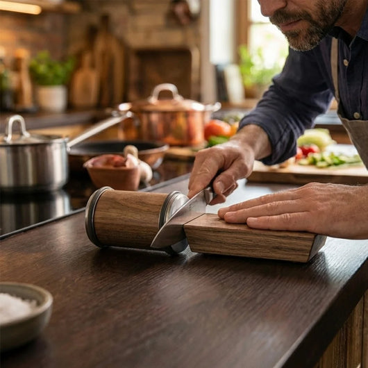 STENØ LAB – Rullande knivslip